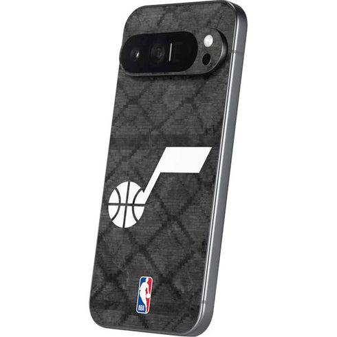NBA Utah Jazz Black Rust Pixel 9 Pro XL Skin
